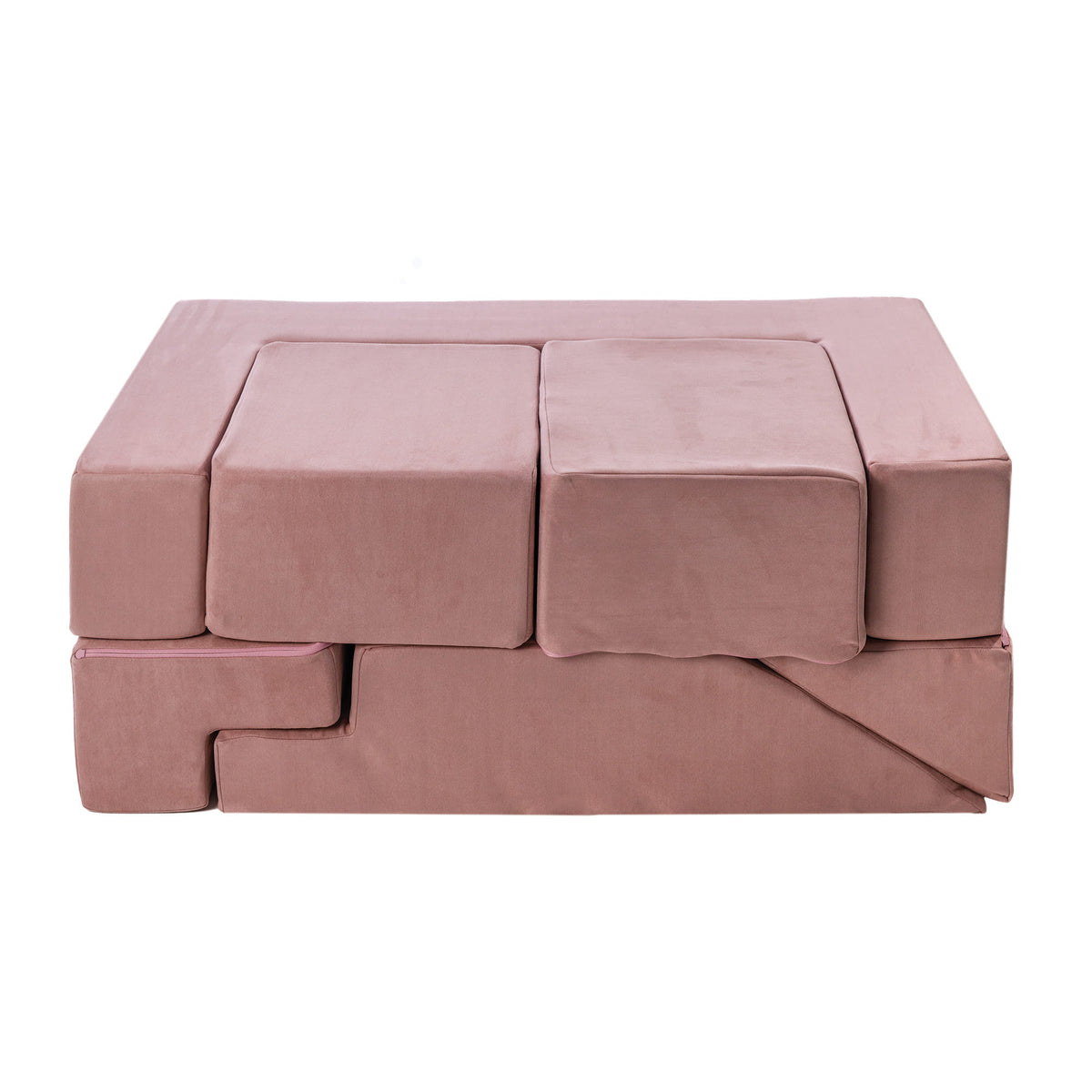 MeowBaby® minkštų kaladėlių rinkinys „Velvet Bricks“