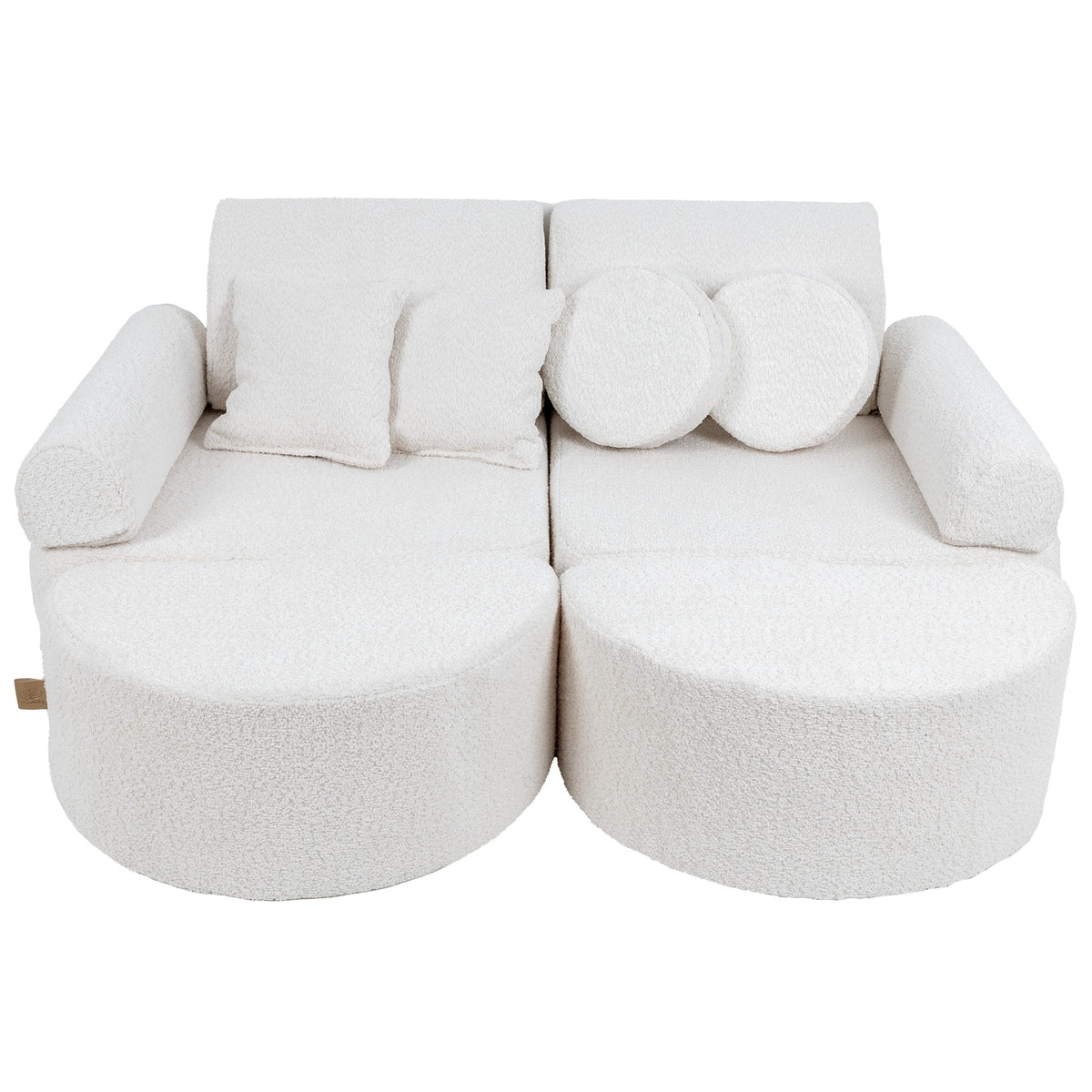 Vidutinė Plus / Balta bouclé