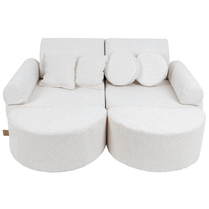Vidutinė Plus / Balta bouclé