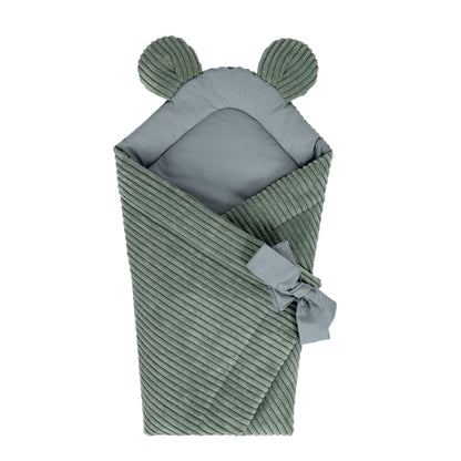 Baby Swaddle Wrap for Sleeping and Cuddling – Olive Green