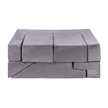 MeowBaby® minkštų kaladėlių rinkinys „Velvet Bricks“