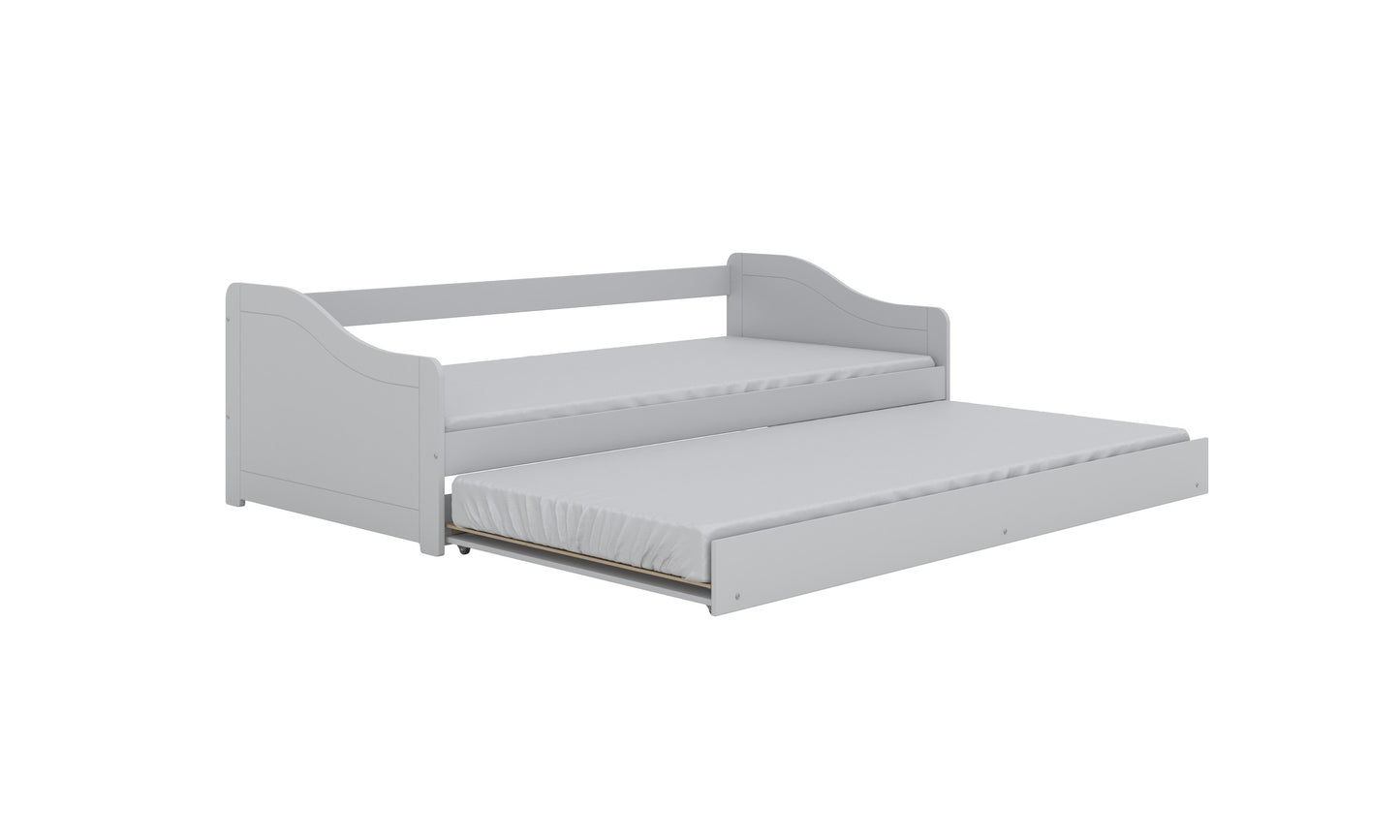 Children's Bed Blanka - White