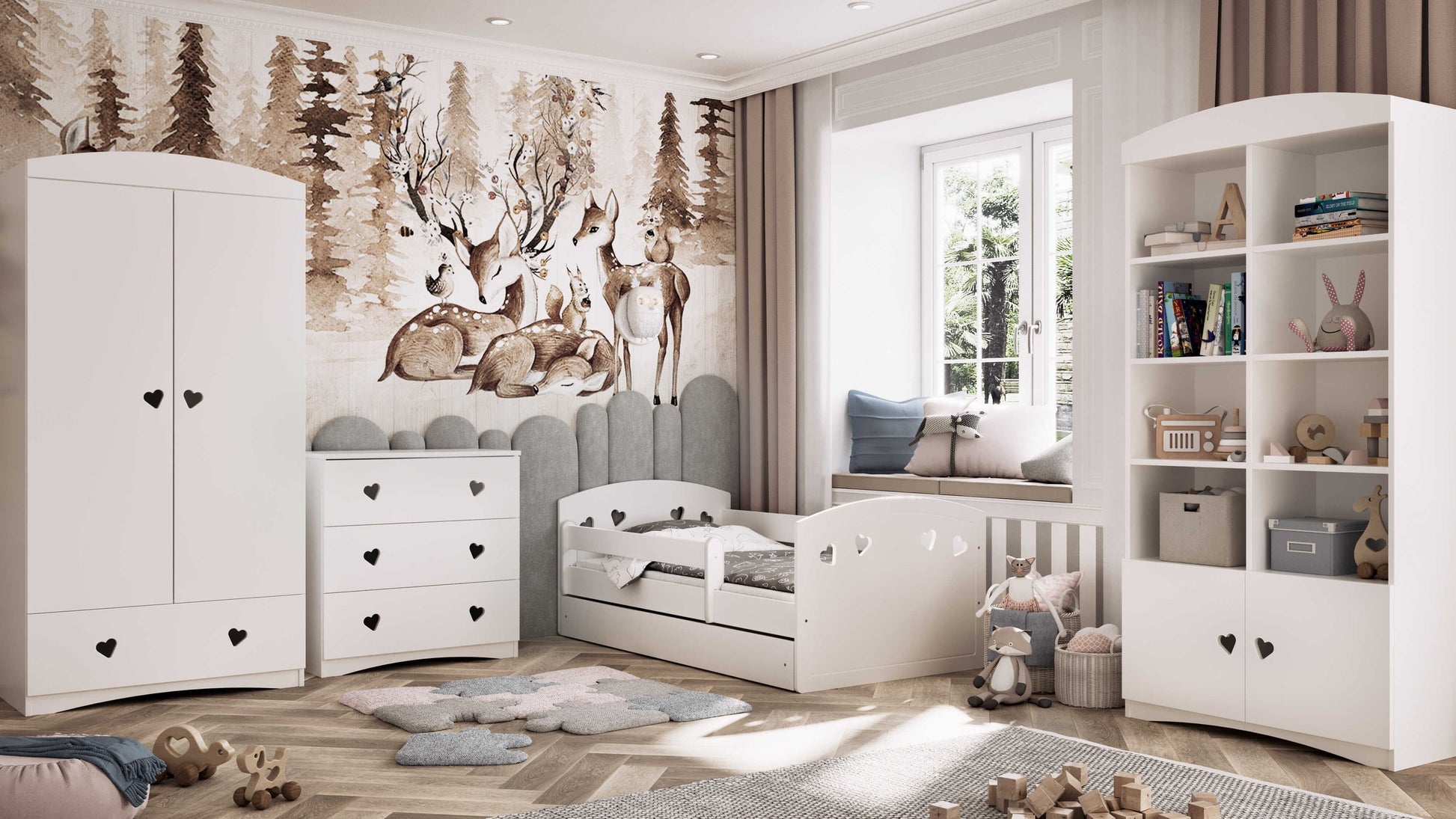 Children's Bed Julia - White