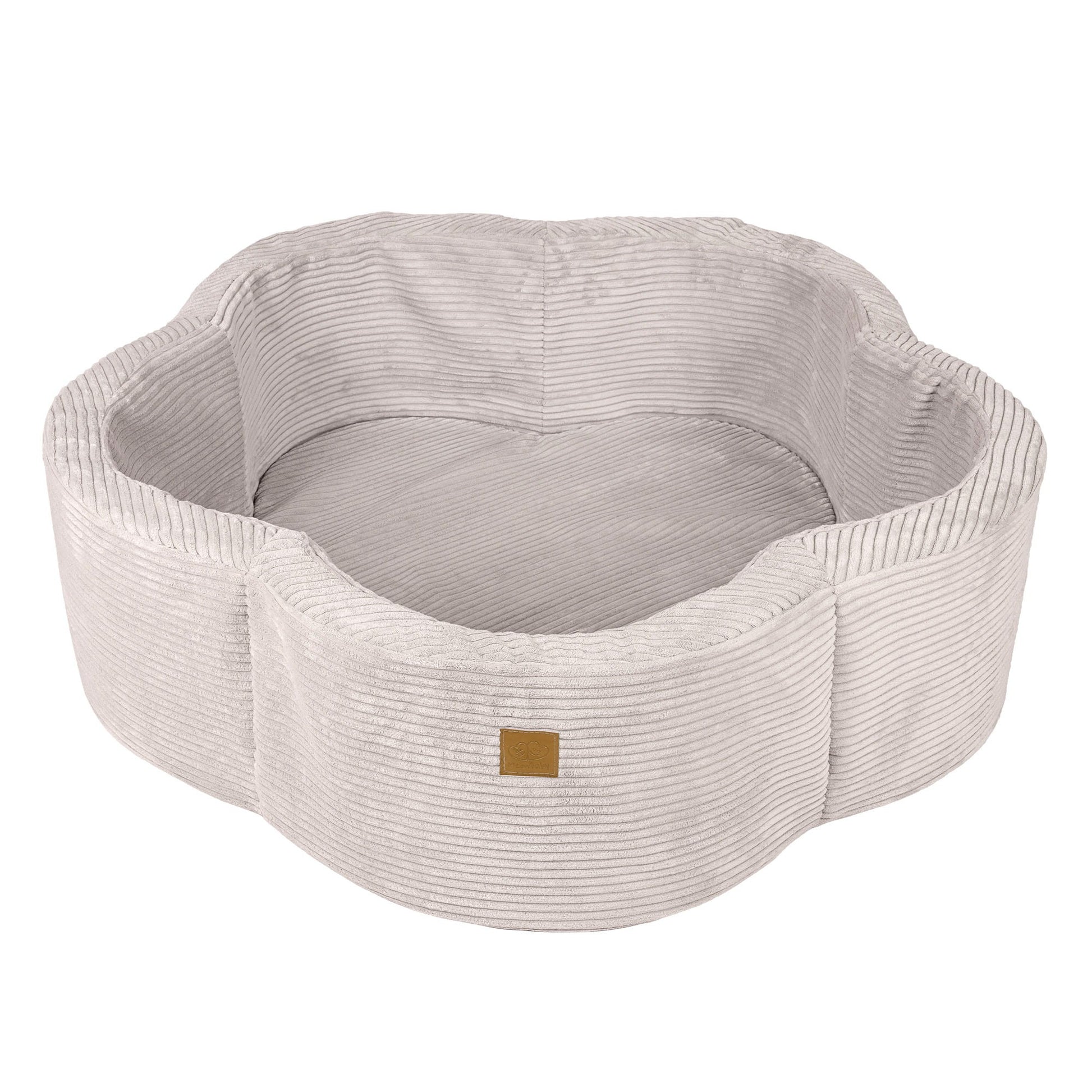 Foam Baby Ball Pit - Aesthetic Ecru Flower