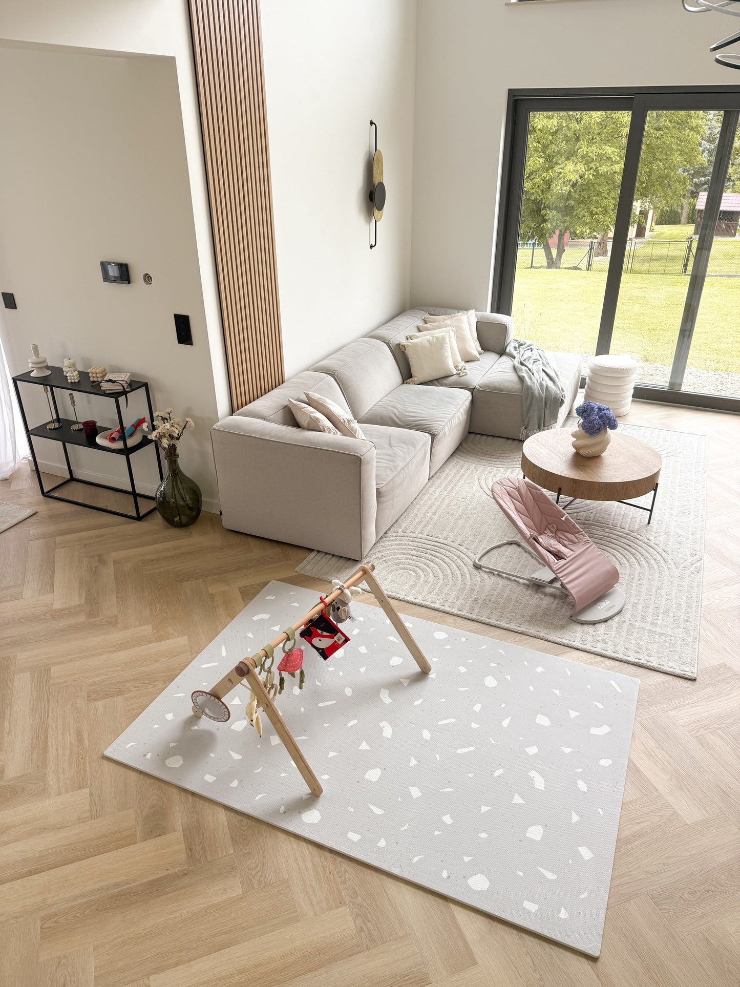 Foam Puzzle Playmat - Terrazzo Lavender