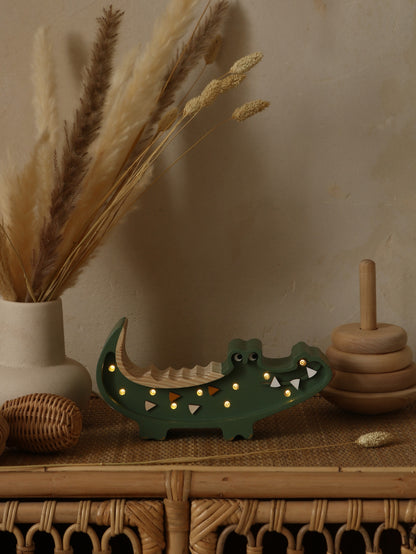 Little Lights Mini Crocodile Lamp