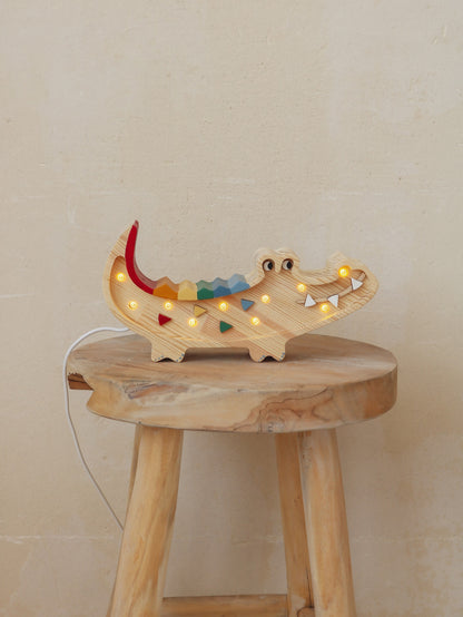 Little Lights Mini Crocodile Lamp