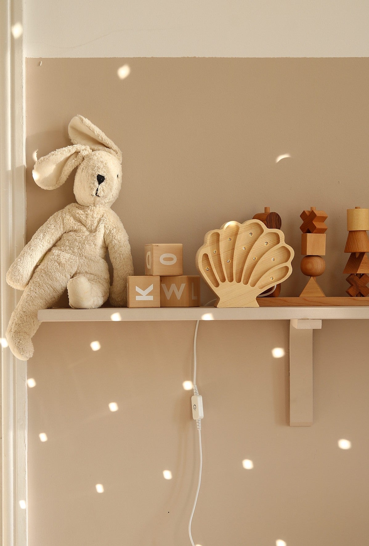 Little Lights Seashell Lamp