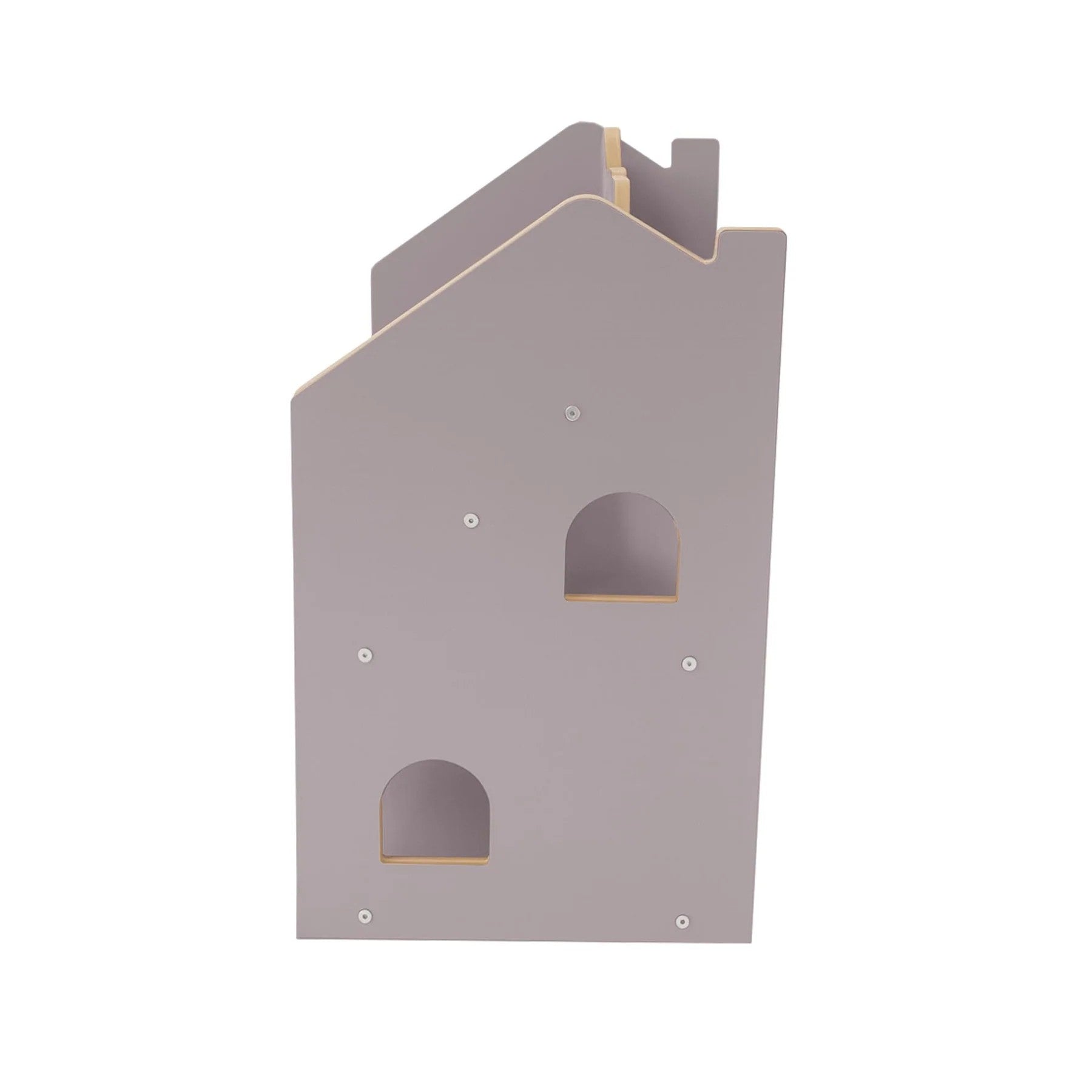MeowBaby Montessori MDF House Bookcase - Grey
