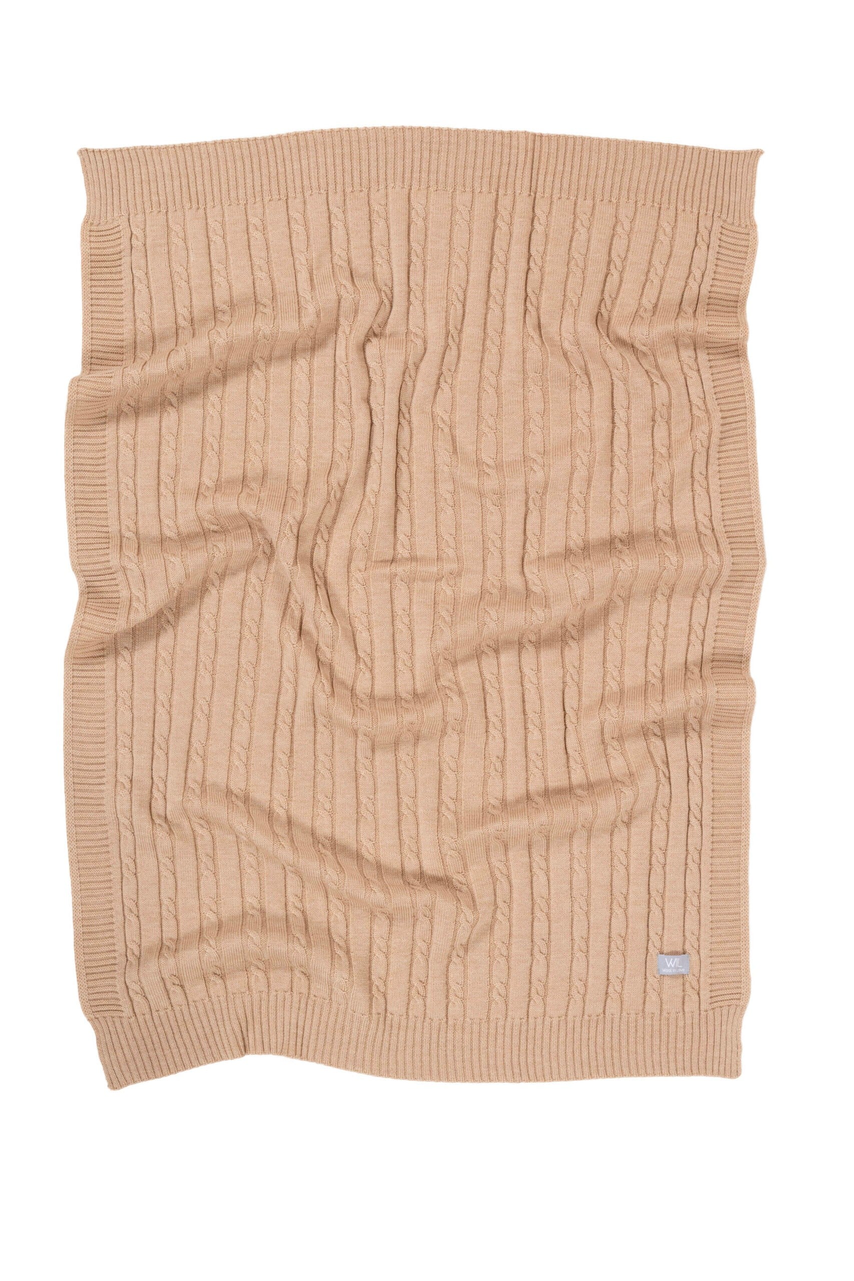 Merino wool baby blanket HOPE