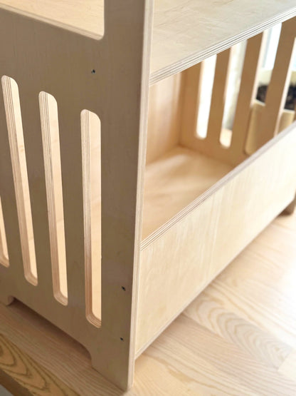 Montessori Wooden Shelf for Kids