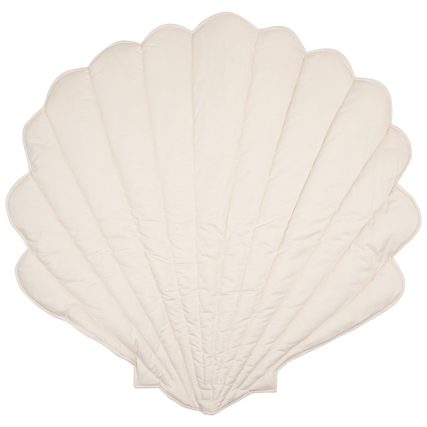 Organic Cotton and Velvet Shell Playmat - Powder Pink