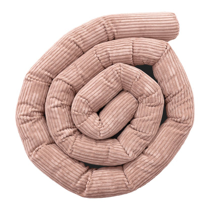 MeowBaby Safe Roll Aesthetic bortelis – pudros rožinis