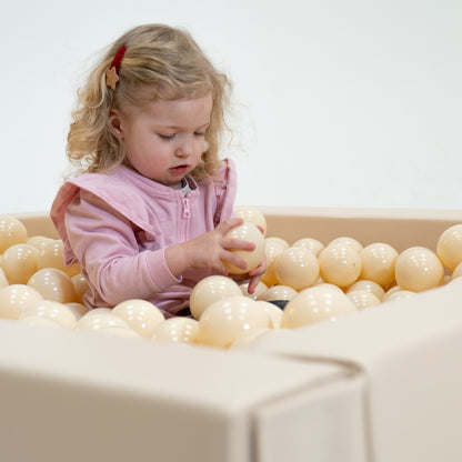 Soft Play Ball Pit - Beige