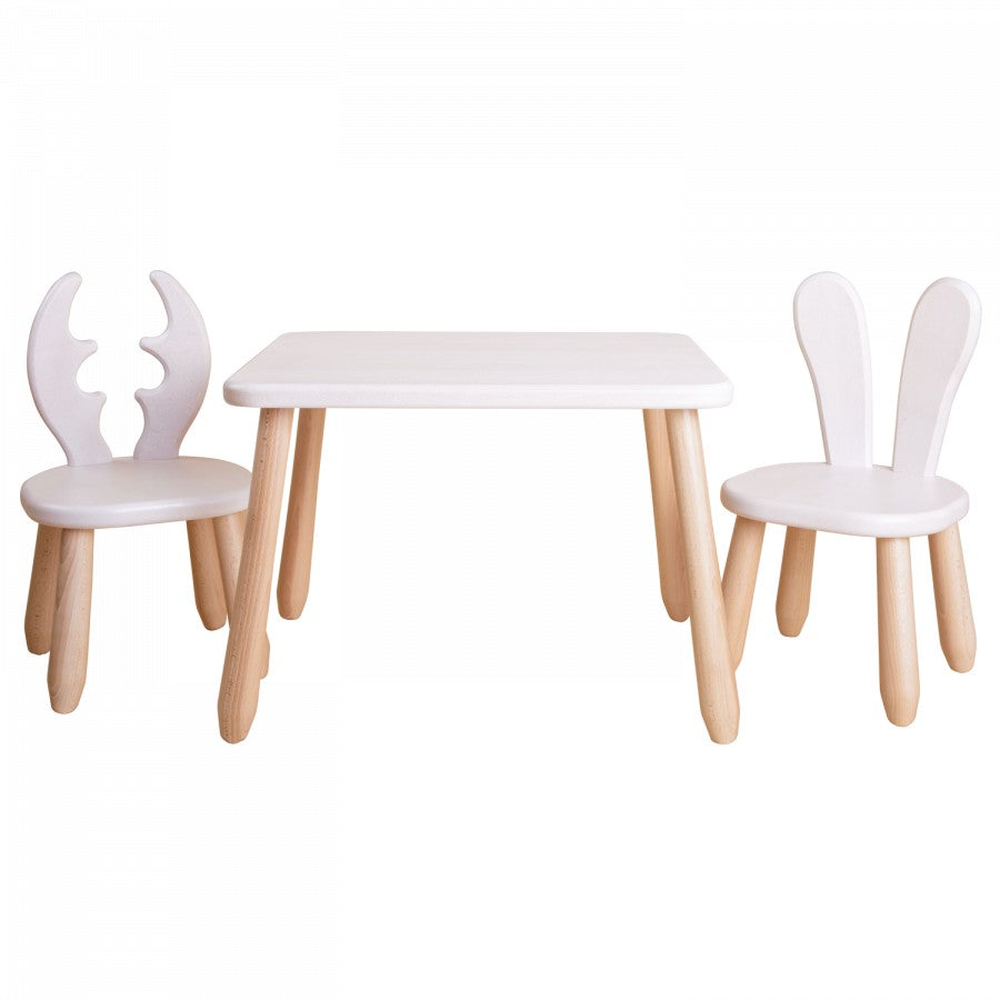 Table and 2 chair set - Wild