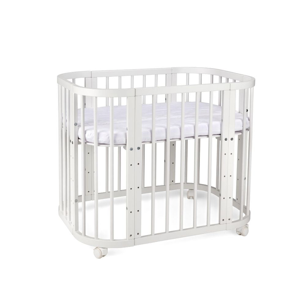 Waldin 5-in-1 kūdikio lovytė – balta