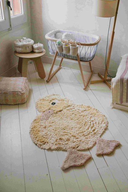 Washable Rug Duck, 95 x 120 cm