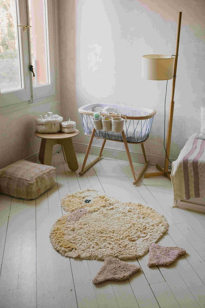 Washable Rug Duck, 95 x 120 cm