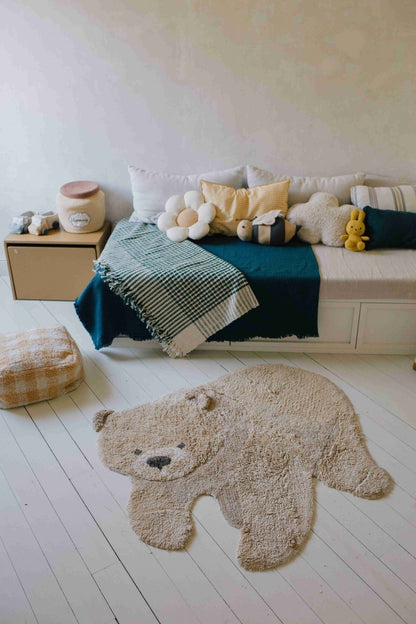 Washable Rug Teddy, 120 x 122 cm